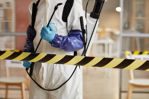 Professional Infectious Disease Decontamination technician working in Springboro, OH